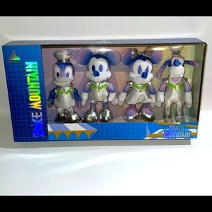 Walt Disney World 50th Anniversary Celebration Space Mountain Plush Set
